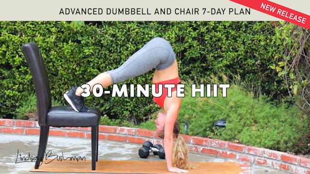 Lindsay Bushman: Dumbbell & Chair 7 D...