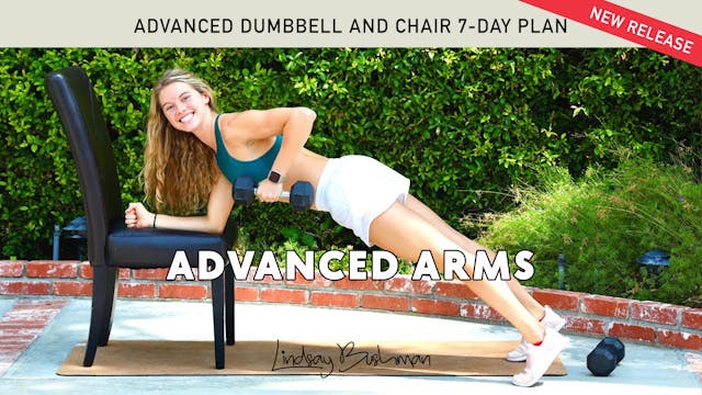 Lindsay Bushman: Dumbbell & Chair 7 D...