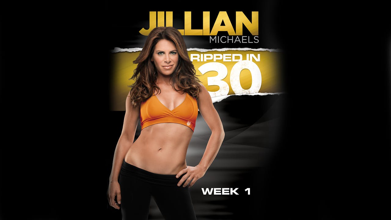 Jillian Michaels: Ripped in 30 - Week 1 - FitFusion Jillian Michaels: Ripped in 30 - Week 1 - FitFusion