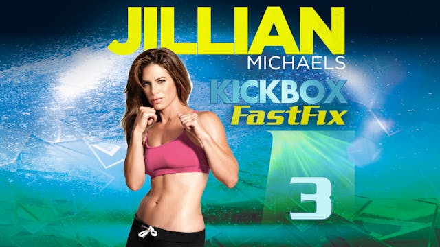 Jillian Michaels: Kickbox Fast Fix 3