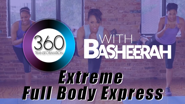 Basheerah Ahmad: Extreme 8 Minute Full Body Workout