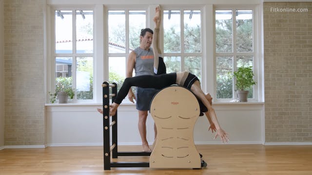 Ladder Barrel Level 2 Egzersizleri