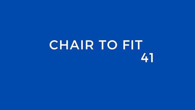 Chair to fit 41