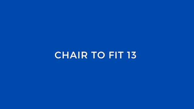 Chair to Fit 13