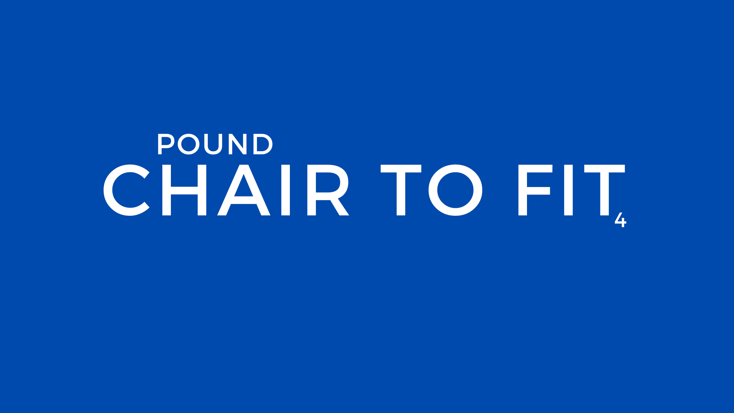 Chair Pound 4