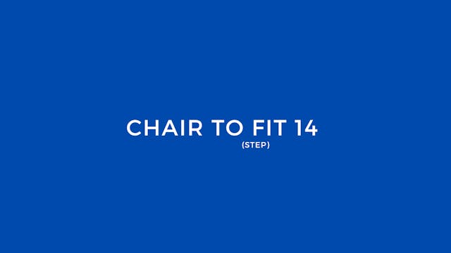 Chair to fit 14 (step)