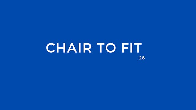 Chair to fit 28