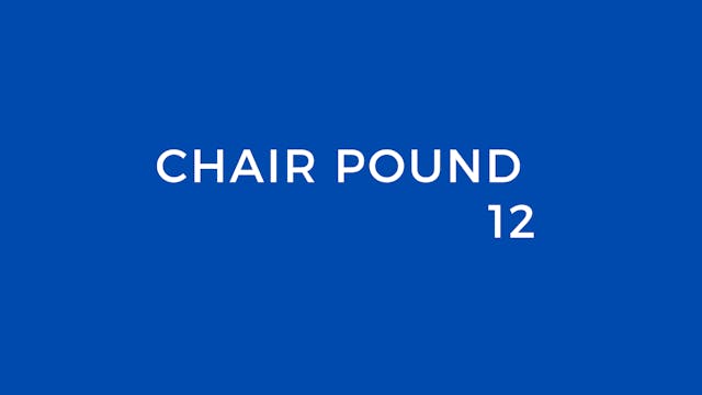 CHAIR POUND 12