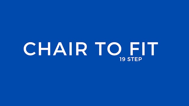 Chair to fit 19 (step)