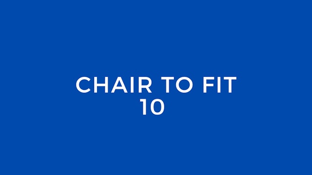 Chair to Fit 10