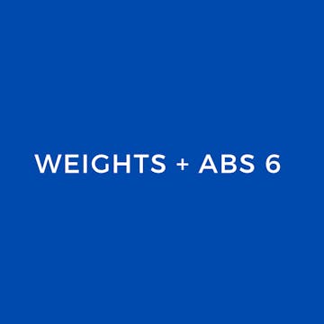 Weights + Abs 6