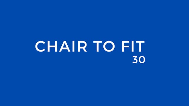 Chair to fit 30