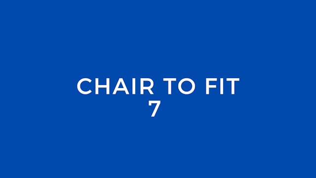 Chair to fit 7