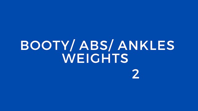 BOOTY/ ABS/ ANKLES WEIGHTS 2