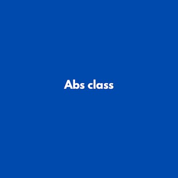 Abs Class