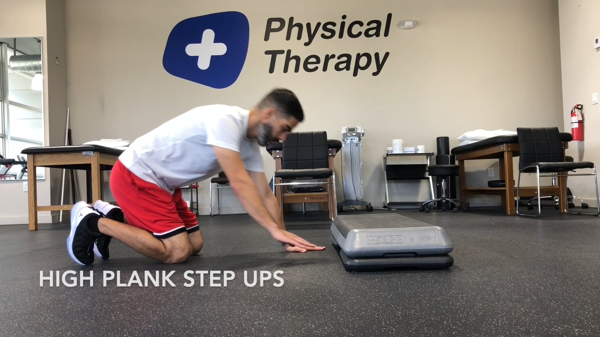 High Plank Step Ups - Phase 3