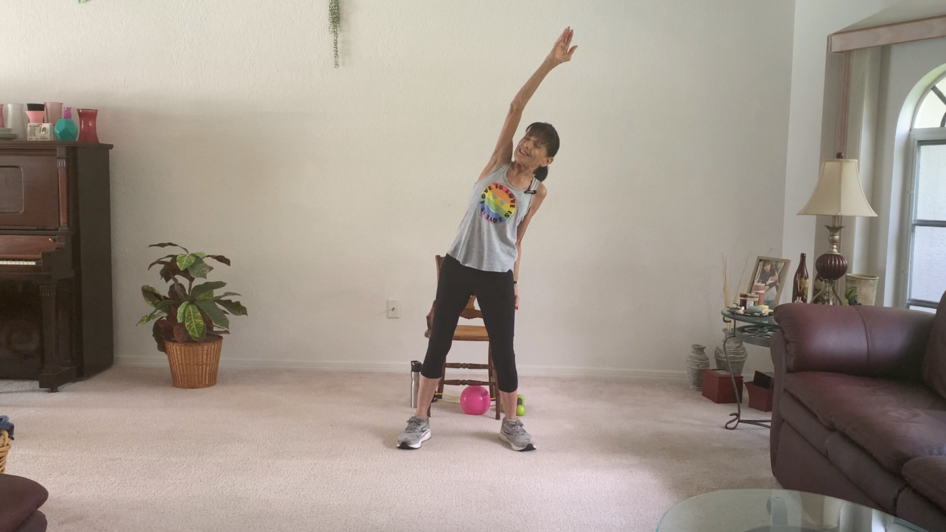 CIRCUIT WORKOUT For Seniors - 45 Minute Cardio, Strength, And Balance