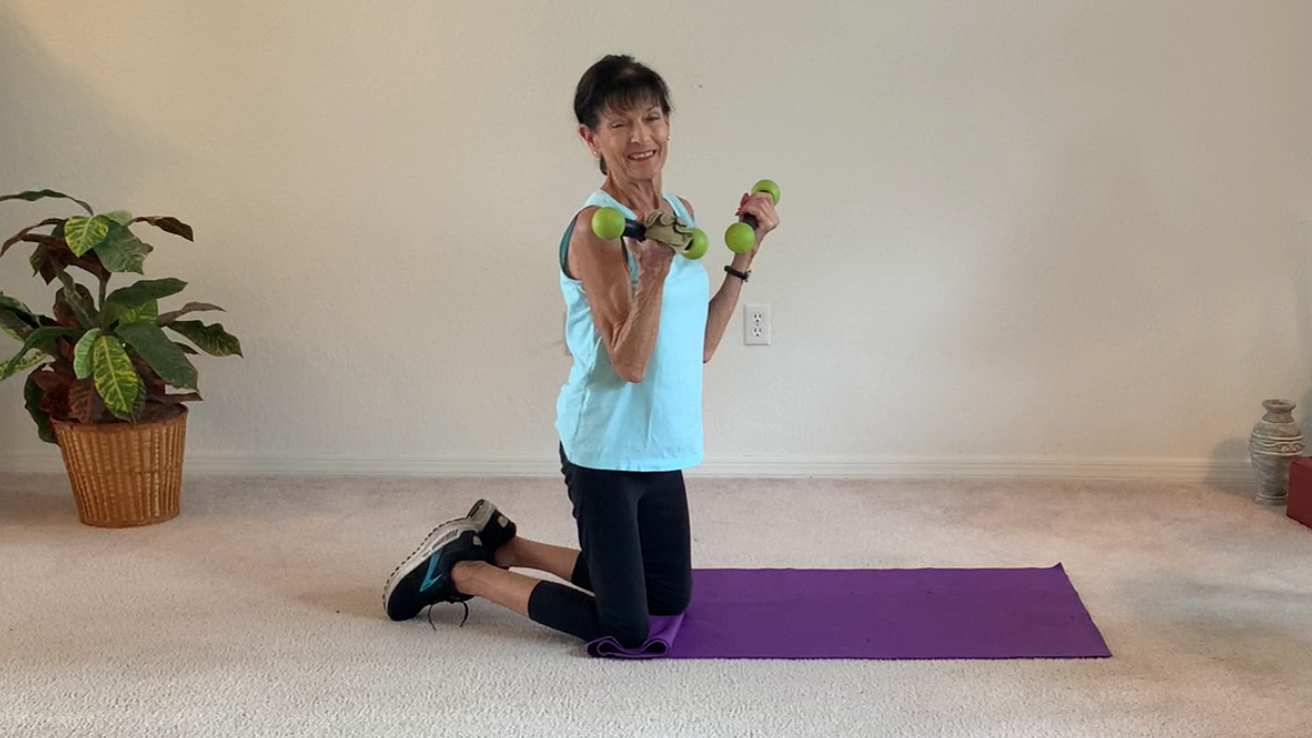 20 Minute FLOOR WORKOUT To Build Strength