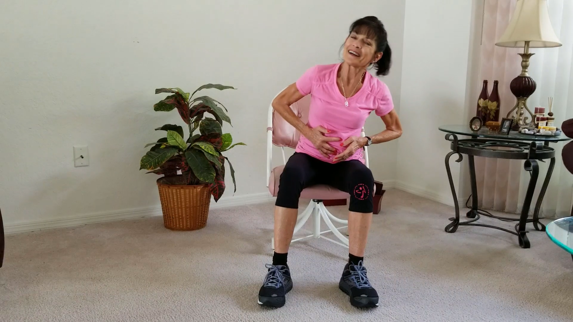 Seated Ab Workout For Seniors