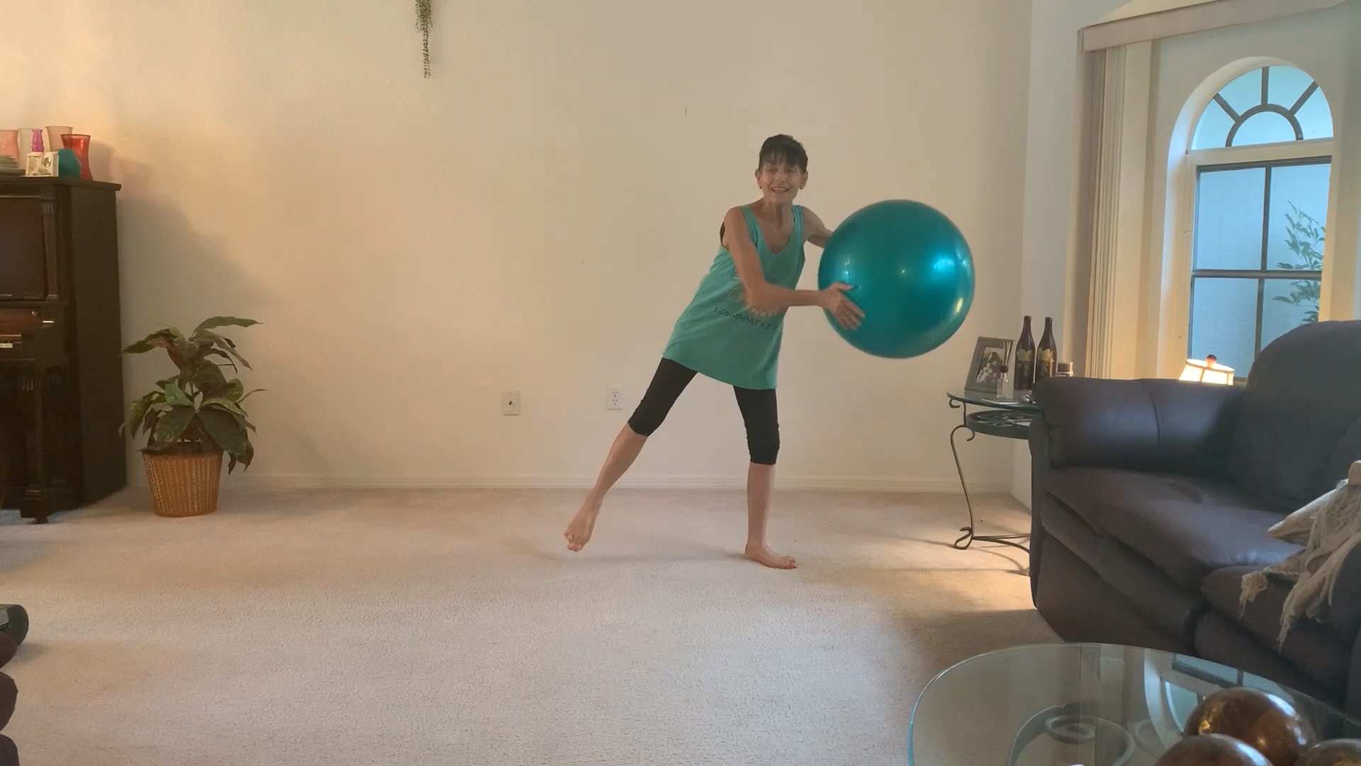 10 Minute Stability Ball Workout
