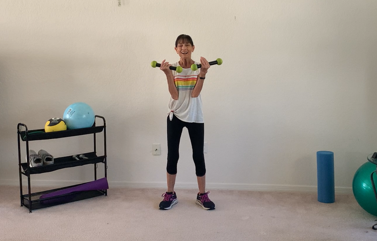 Slow Release Weight Lifting For Seniors - 20 Minute Strength Workout