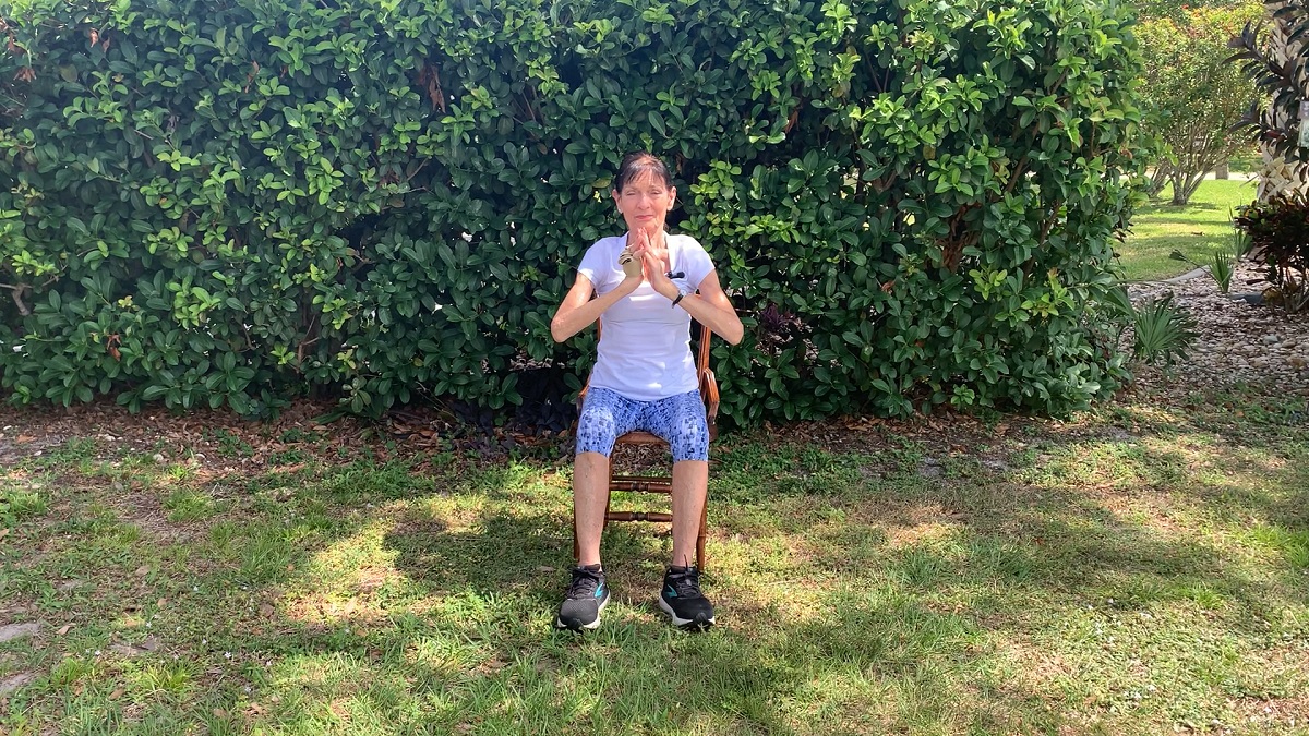 Chair Yoga For Seniors - 14 Minute Calming Practice