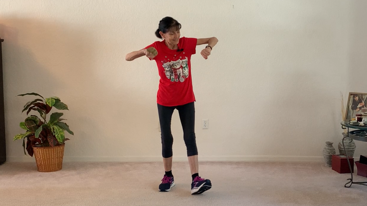 10 Minute Holiday Cardio Workout - Quick & Fun Energy Boost