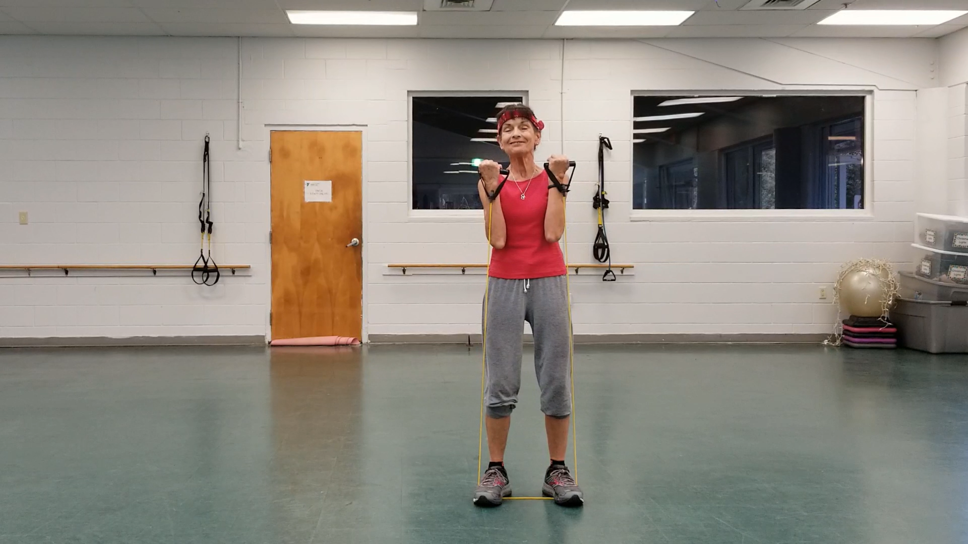 Resistance Band Arm Workout