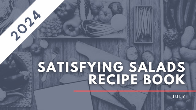 July 'Satisfying Salads' Recipe Book