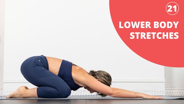 Lower Body Stretches for Beginners 