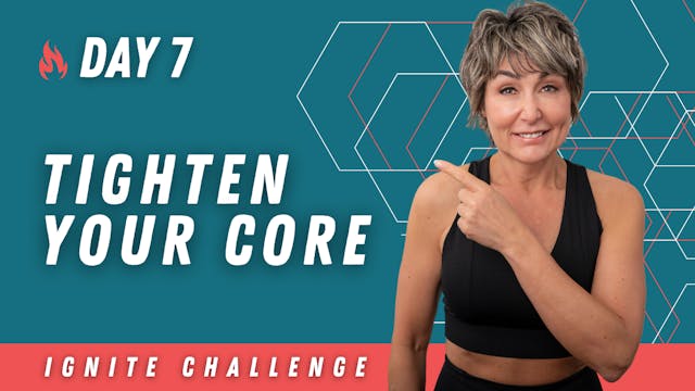 Core MetCon Workout with 1 Dumbbell PJ Over Fifty Fitness