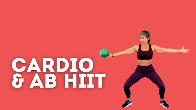 HIIT Cardio and Abs with the Mini Ball 