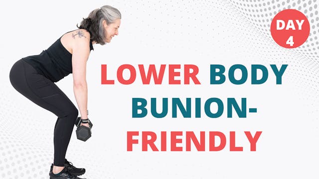 Bunion-Friendly Lower Body Strength