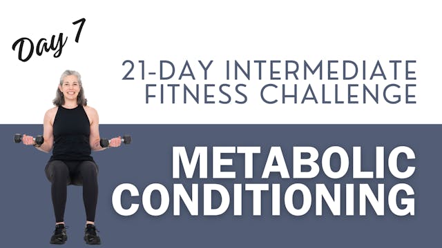 Metabolic Conditioning (MetCon)