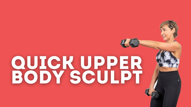 20-Minute Upper Body Workout with Dum...