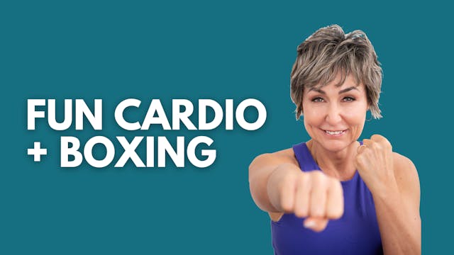  Low Impact Cardio and Boxing Workout 