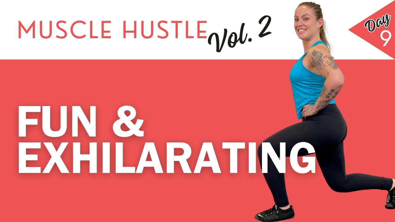 Lower Body on Fire 31Day Muscle Hustle Challenge Vol 2 Over Fifty