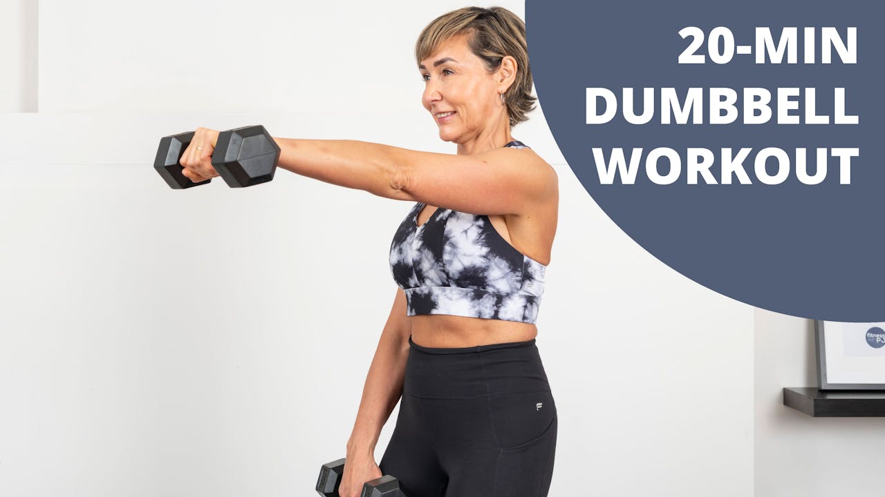 20 Min Dumbbell Workout Strength Over Fifty Fitness