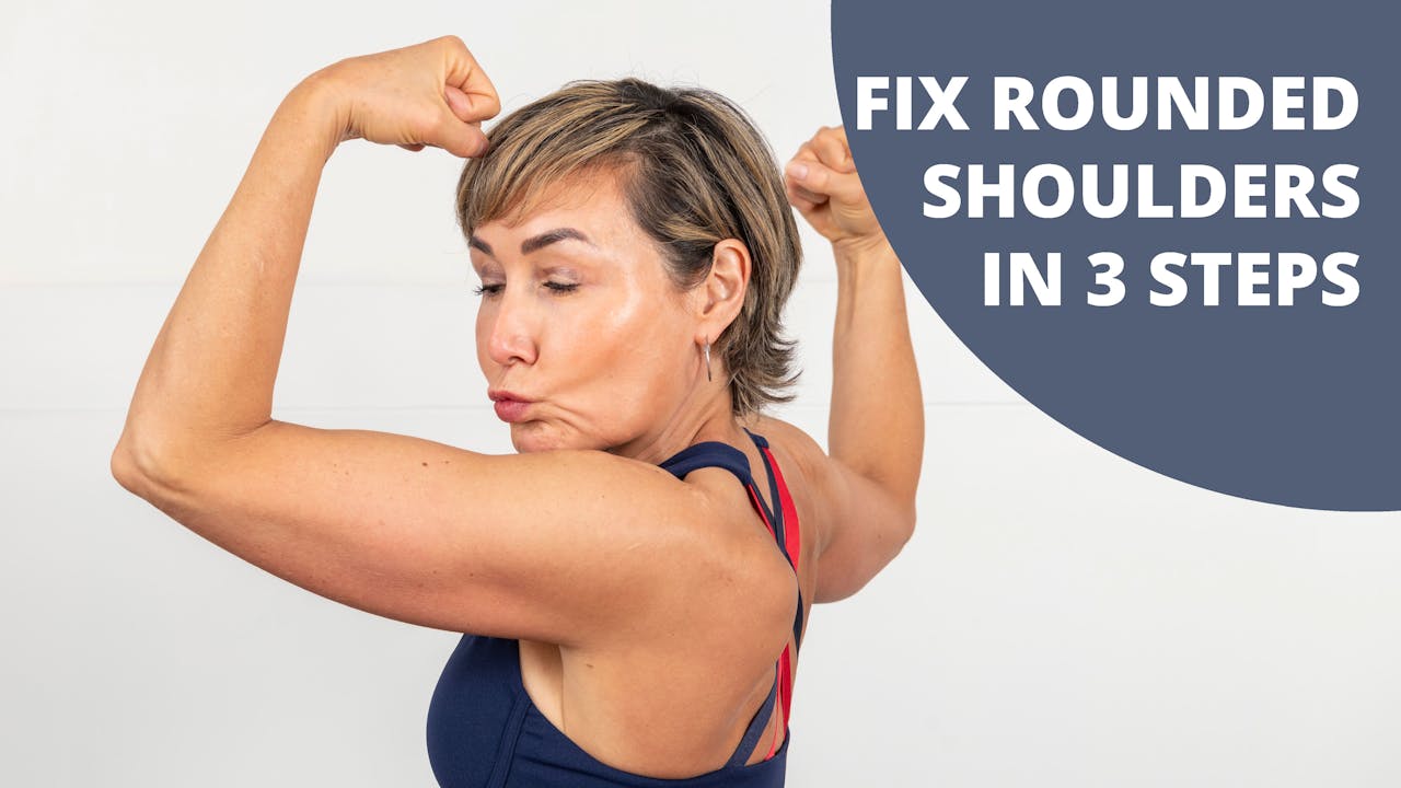 Fix Rounded Shoulders In 3 Steps Stretching And Mobility Over Fifty