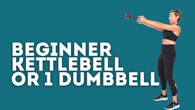 Beginner's Kettlebell Workout 