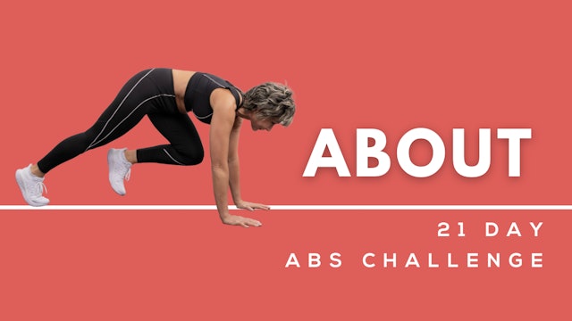About - 21 Day Abs Challenge