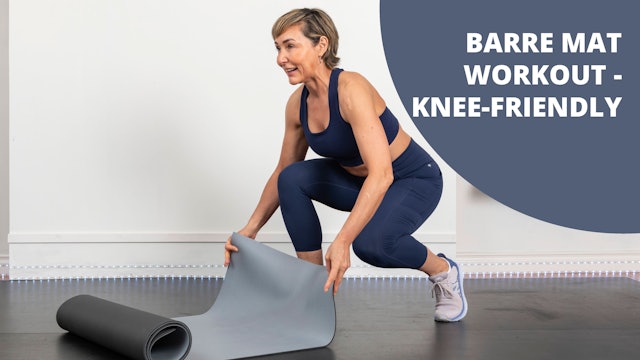 Barre Mat Workout - Knee-Friendly