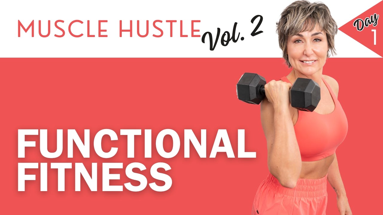 Total Body HIIT with Dumbbells 31Day Muscle Hustle Challenge Vol 2