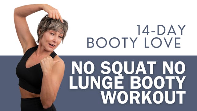 No Squat, No Lunge Booty Workout 