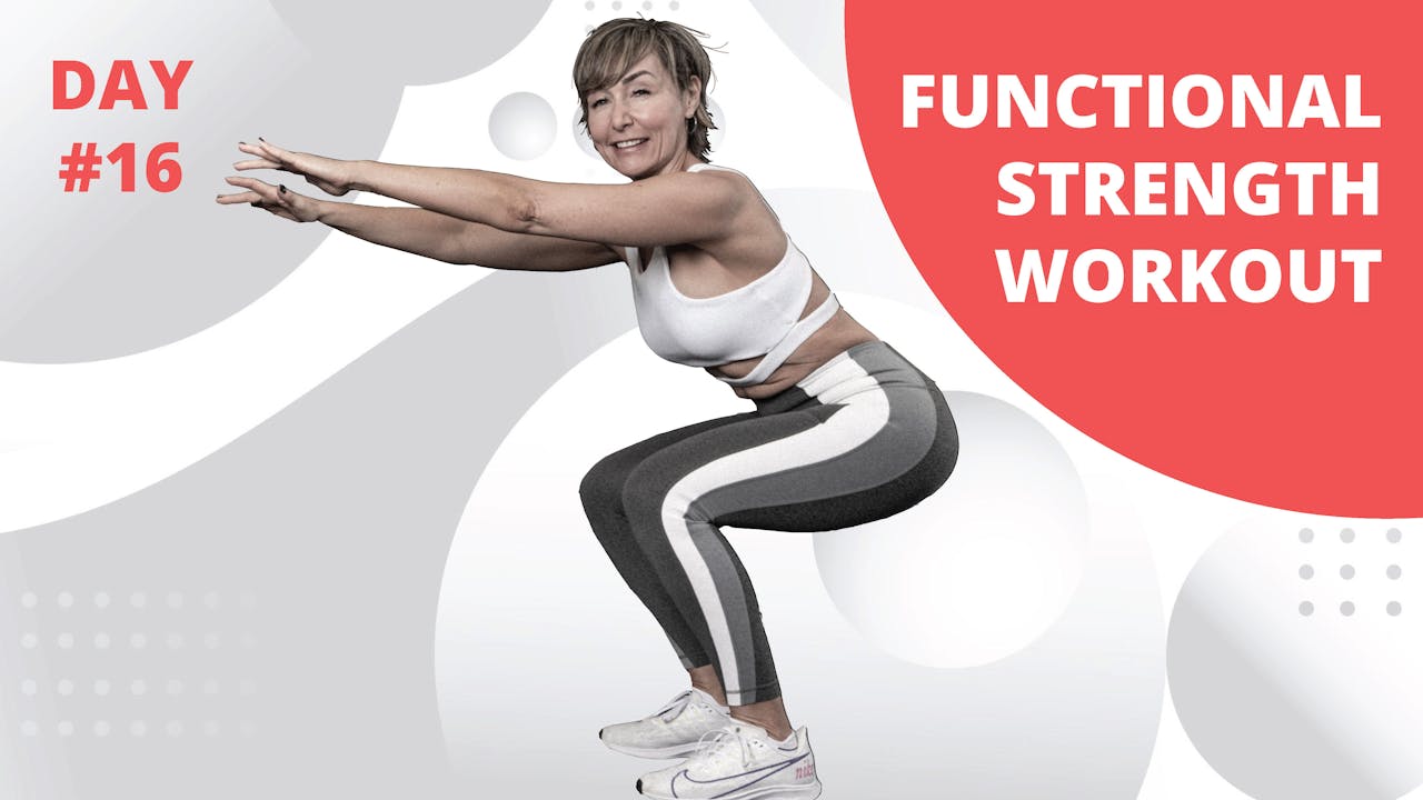 Push, Pull, Hinge & Squat Strength Workout Over Fifty Fitness