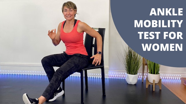 Ankle Mobility Test for Women [SQUAT BETTER, MOVE BETTER]