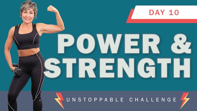 Power Strength Workout w/ Dumbbells