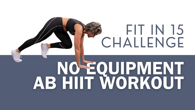 Ab HIIT Workout With No Equipment