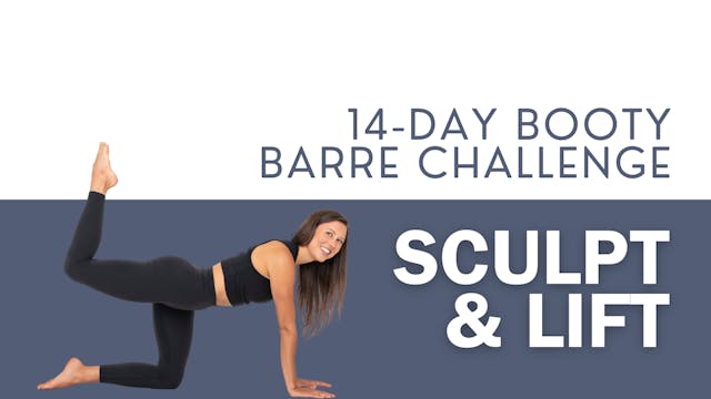 Sculpt & Lift: Waist & Glute Barre