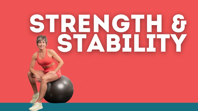 Stability Ball Full Body Strength wit...